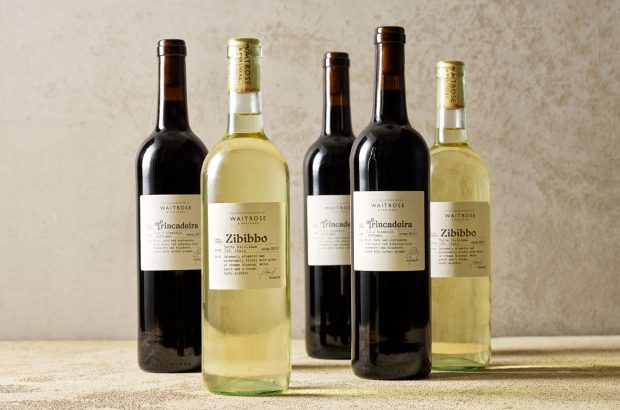 Waitrose Loved & Found wines without sleeves