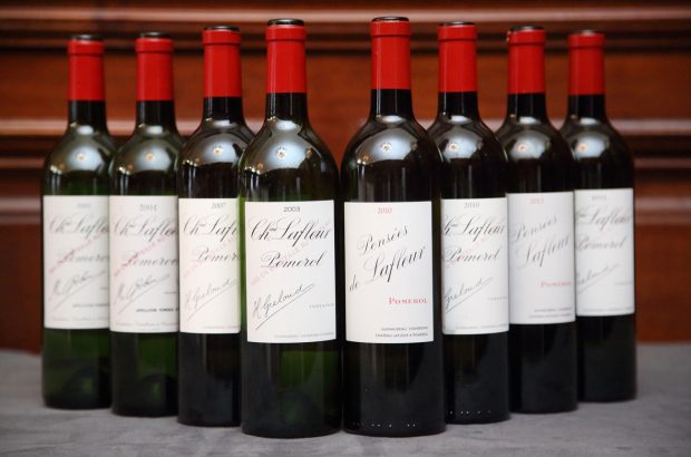 Château Lafleur wines opened for a Masterclass at the Decanter Fine Wine Encounter in 2019.