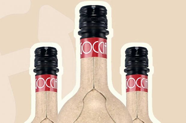 paper wine bottle
