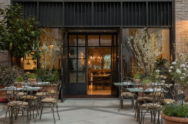 The terrace at The Petersham