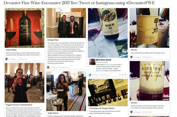 Decanter Fine Wine Encounter 2017 highlights