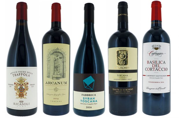 Tuscan IGT wines